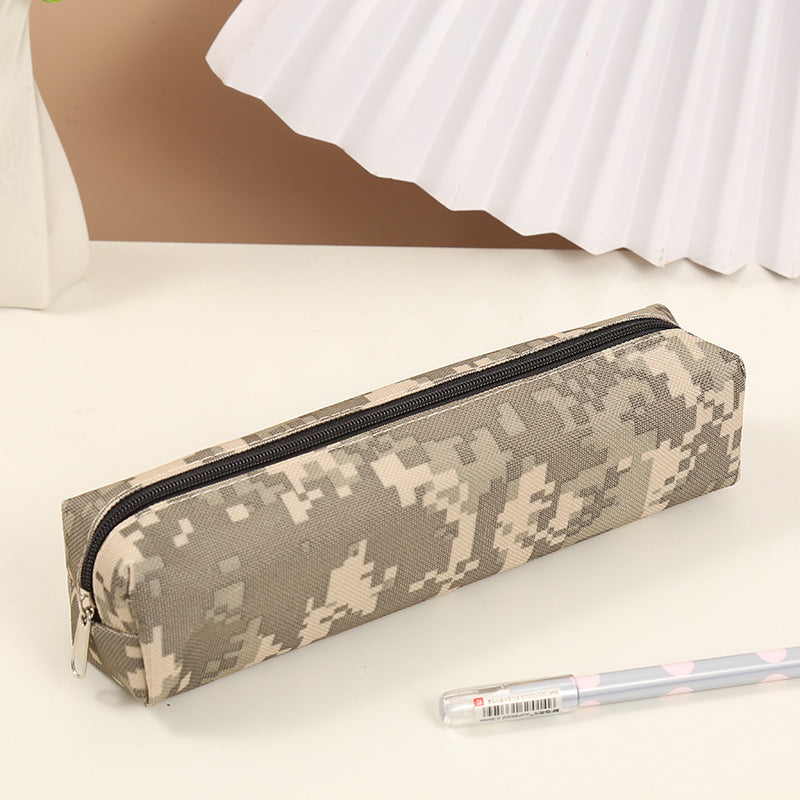 Bolsas de lápiz de camuflaje de tela Oxford al por mayor